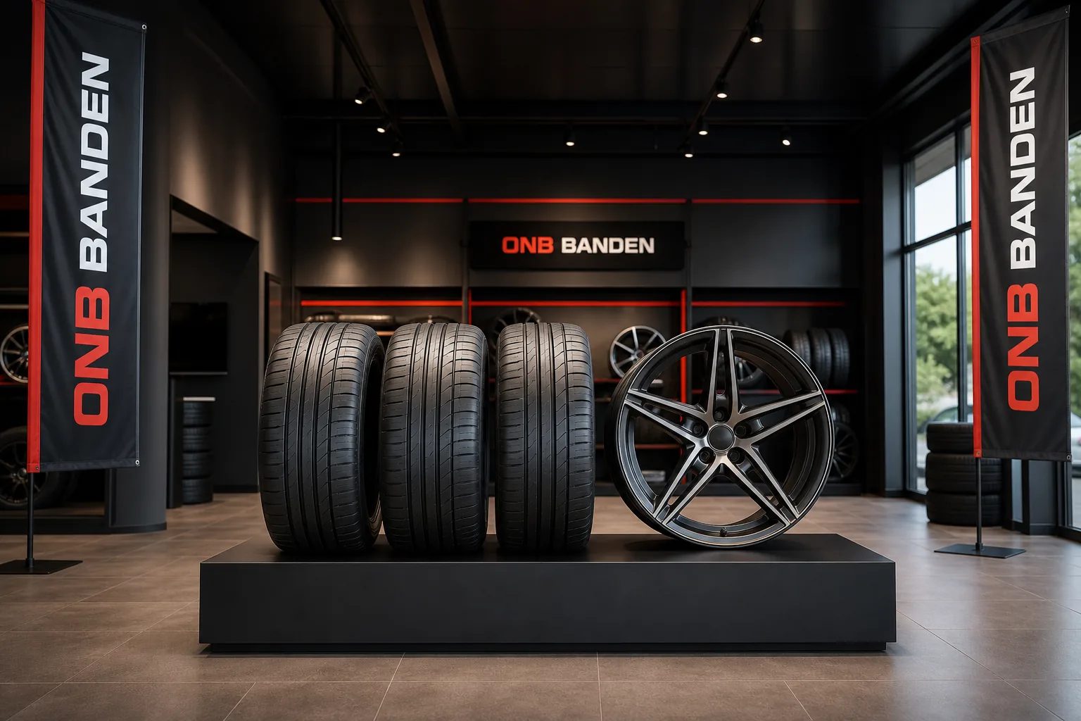 Nieuwe banden in Zutphen
